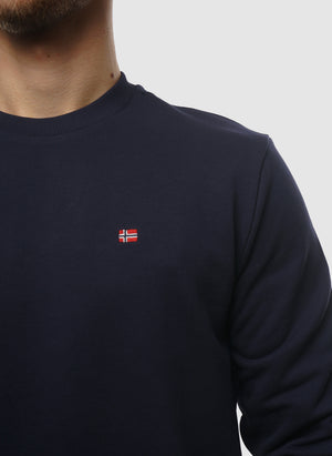 Balis Crew Neck Sweatshirt - Blu Marine