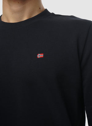 Balis Crew Neck Sweatshirt - Black