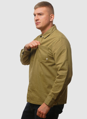 Leon Overshirt - True Khaki