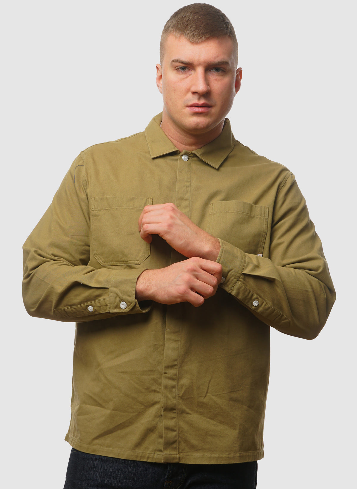 Leon Overshirt - True Khaki