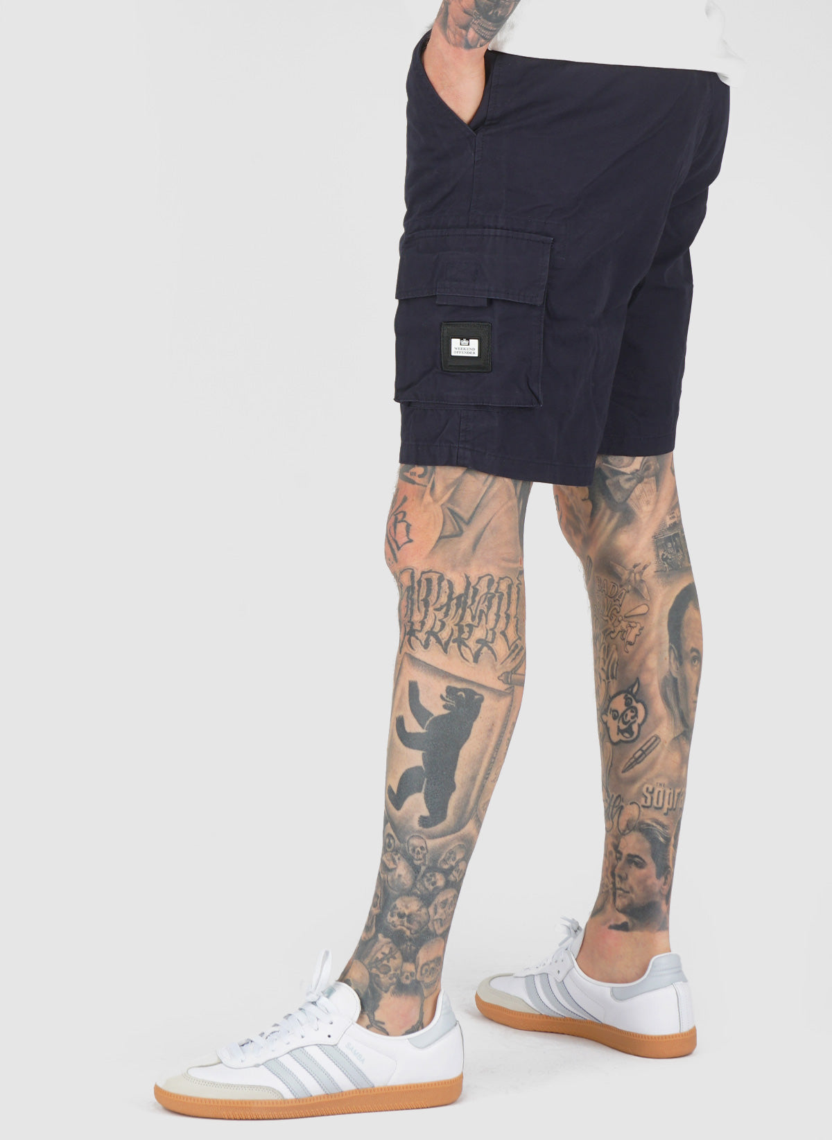 Mascia Cargo Short - Navy