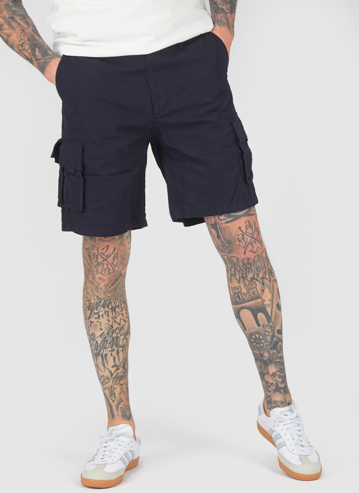 Mascia Cargo Short - Navy