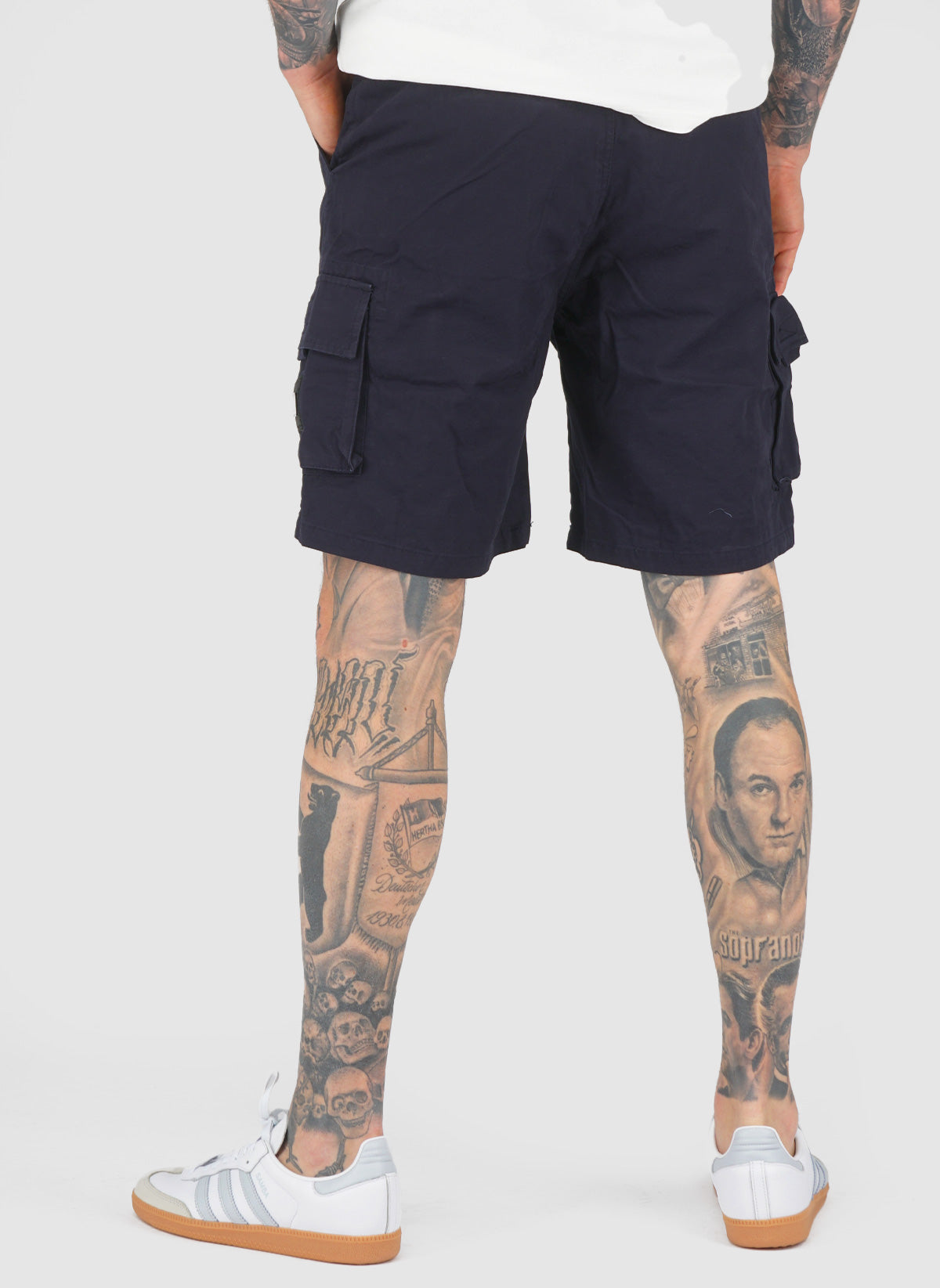 Mascia Cargo Short - Navy