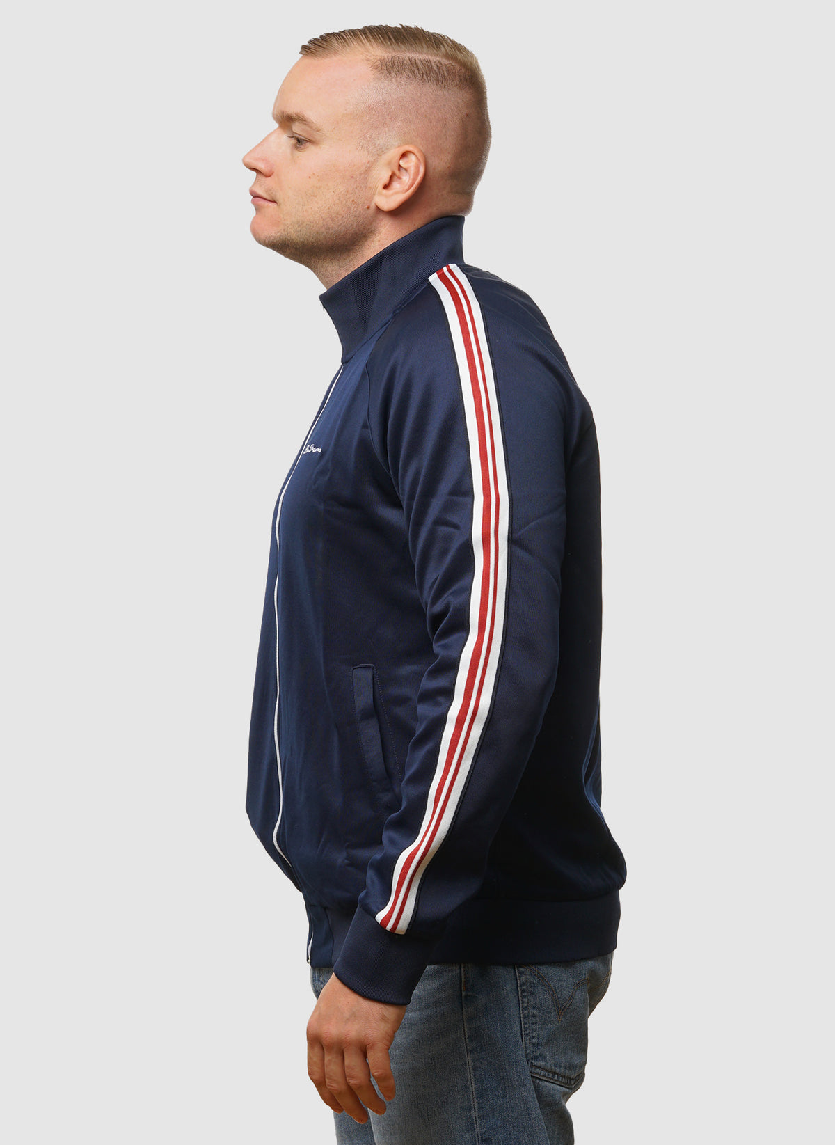 House Taped Tracktop - Dark Navy