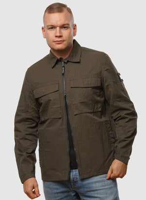 Formella Overshirt - Castle Green