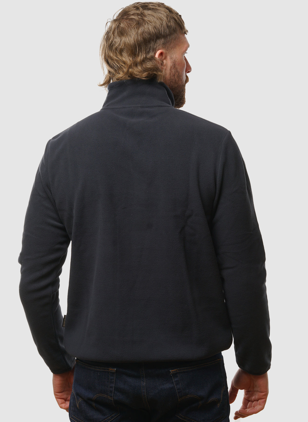 T-Iaato Half Zip Sweatshirt - Black