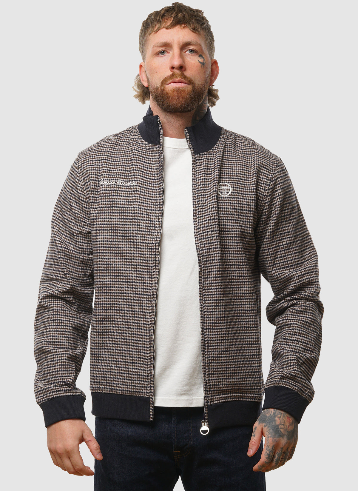 Blanchy Tracktop - Grey/Blue/Brown