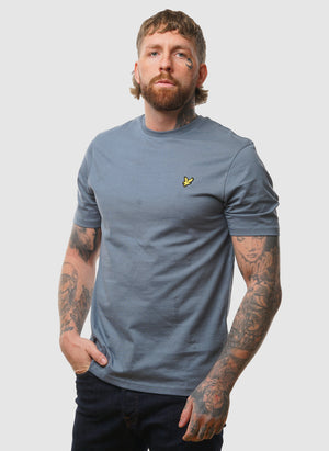 Plain T-Shirt - Mist Blue