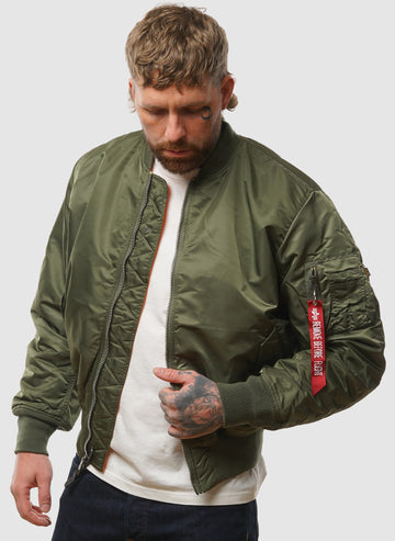 MA-1 Heritage Jacket - Sage Green