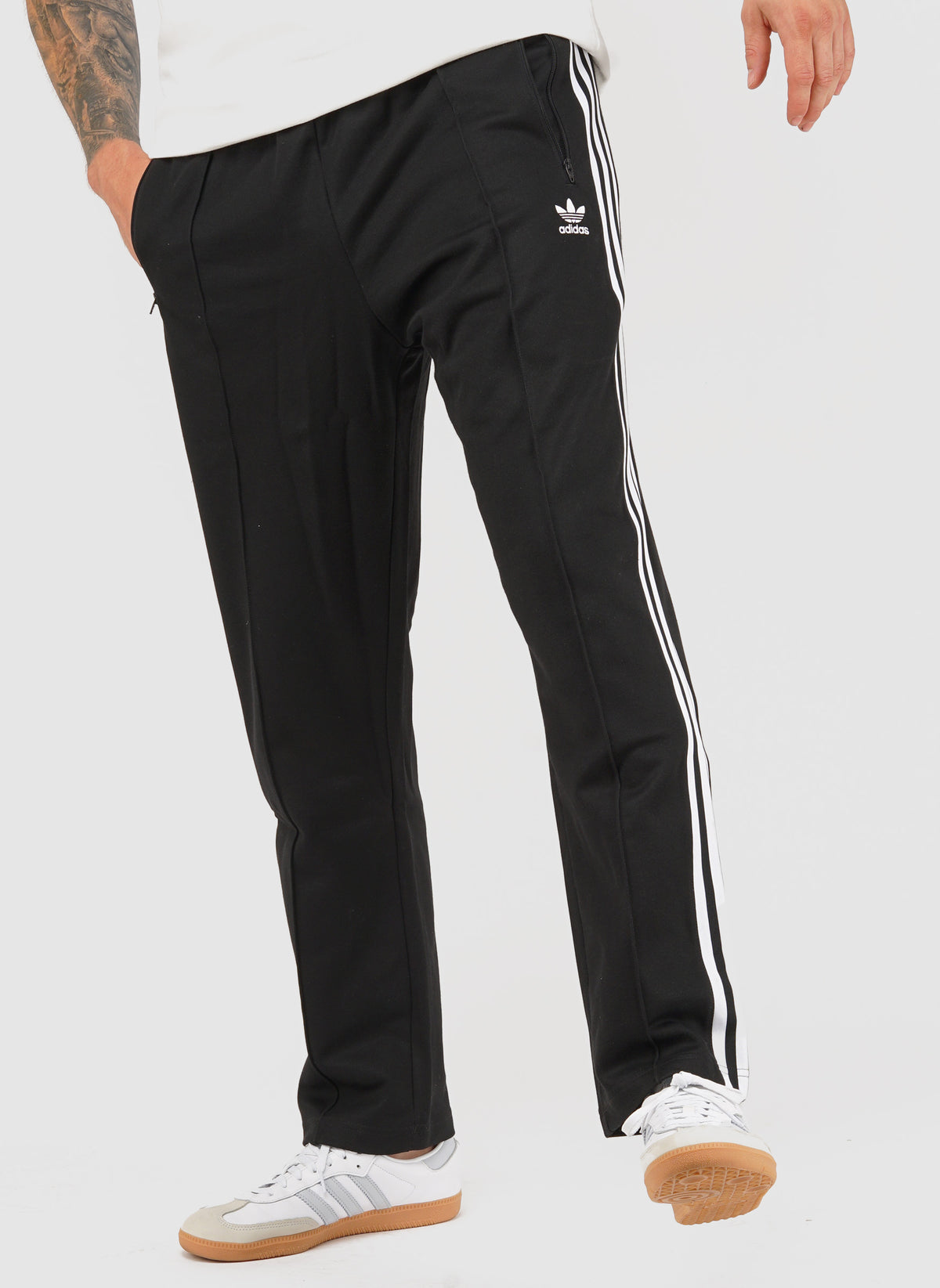 Beckenbauer Trackpants - Black/White