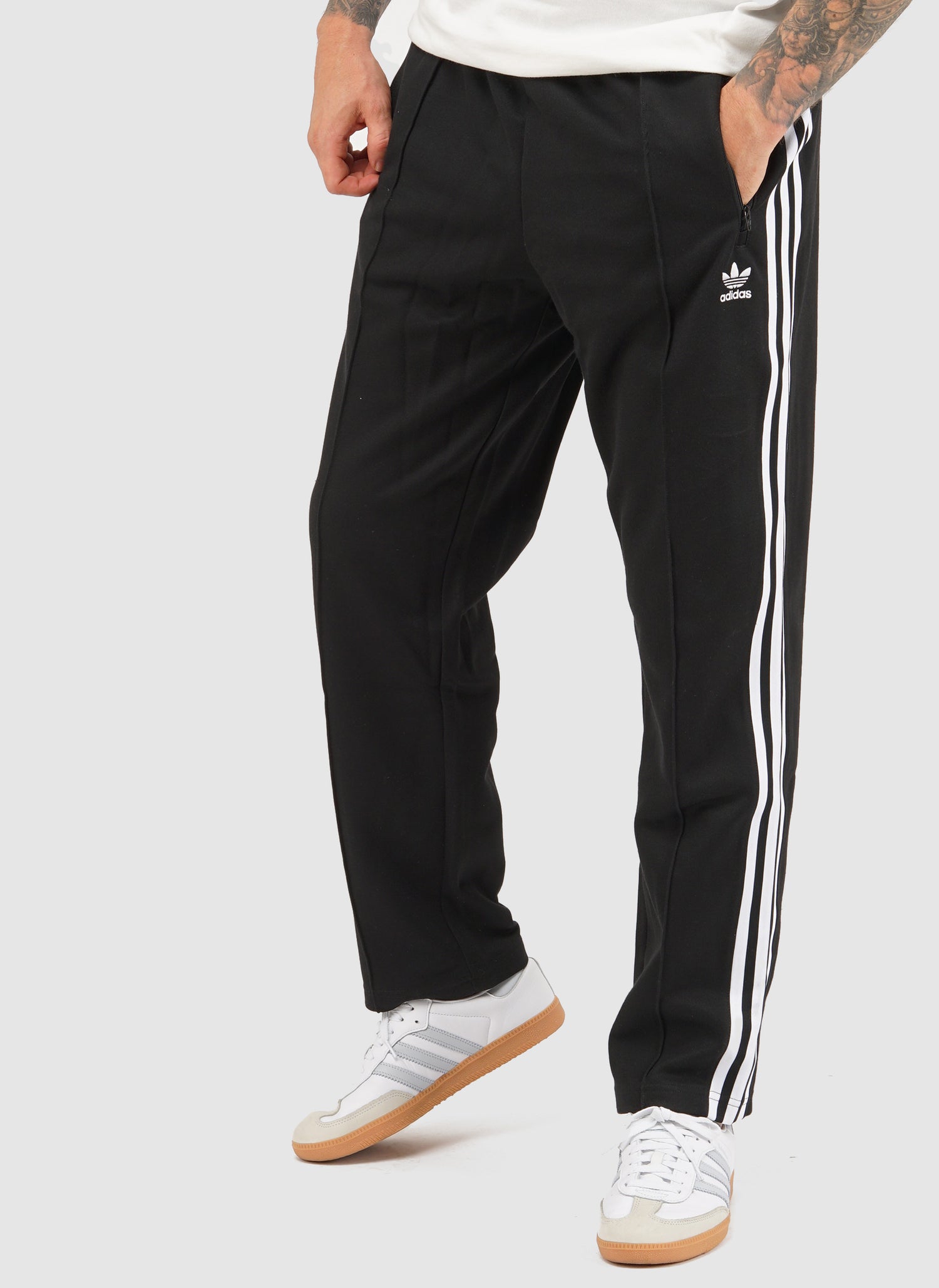 Beckenbauer Trackpants - Black/White