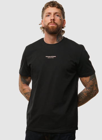 Millergrove T-Shirt - Black/Pale Blush