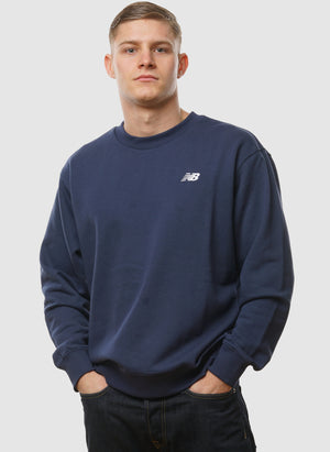 Sport Essentials French Terry Crew Neck - Navy