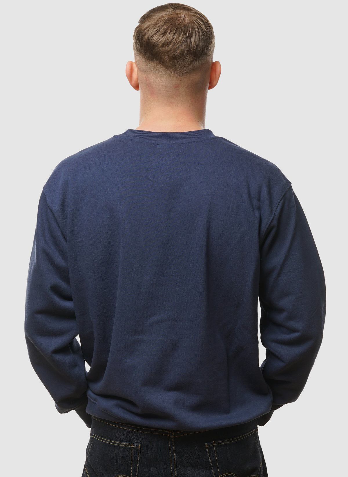 Sport Essentials French Terry Crew Neck - Navy