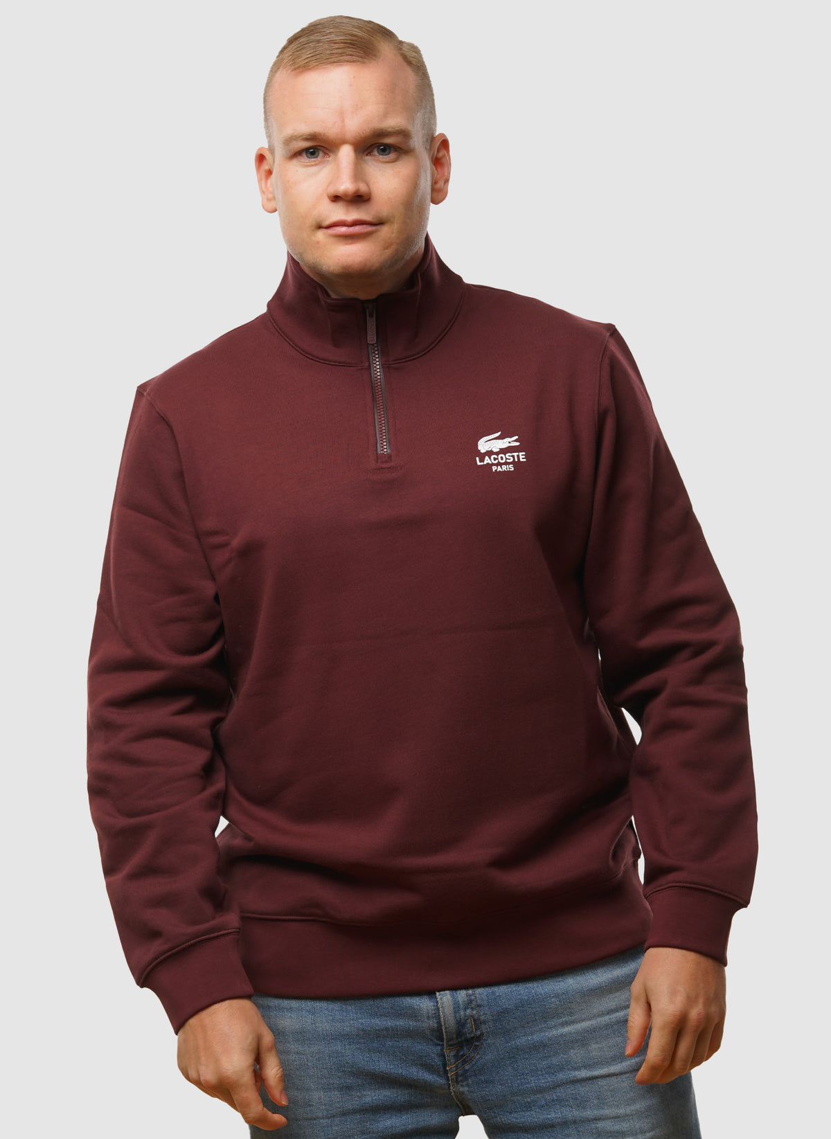 Half Zip Paris Sweatshirt  - Expresso