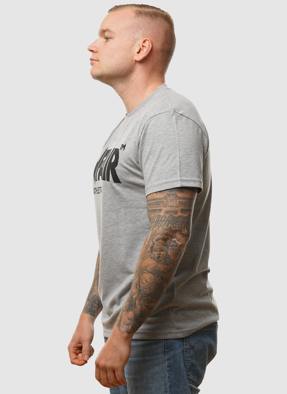 Classic Label T-Shirt - Grey