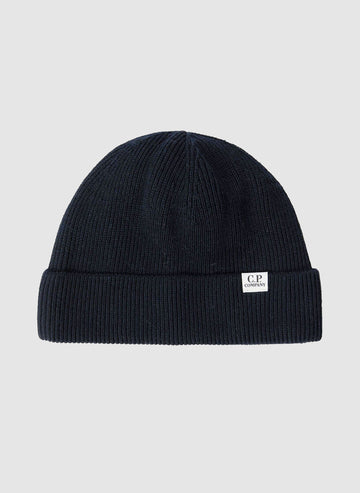 Re-Wool Short Beanie - Black