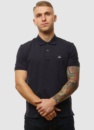 Stretch Piquet Poloshirt - Total Eclipse