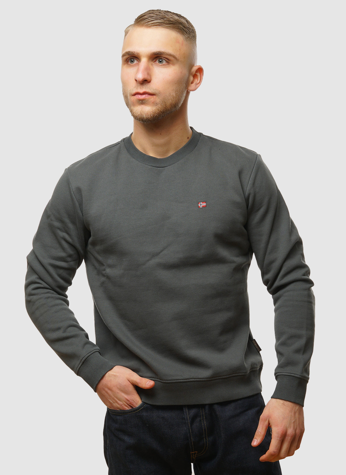 Balis Crew Neck Sweatshirt - Green Urban