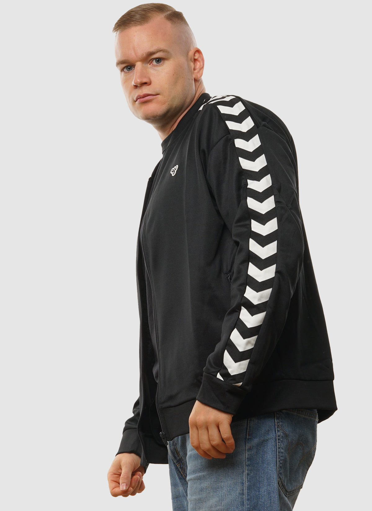 Archive Regular Tracktop - Black