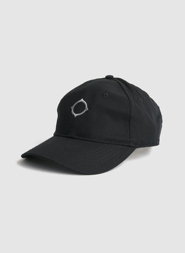 Cotton Logo Cap - Jet Black