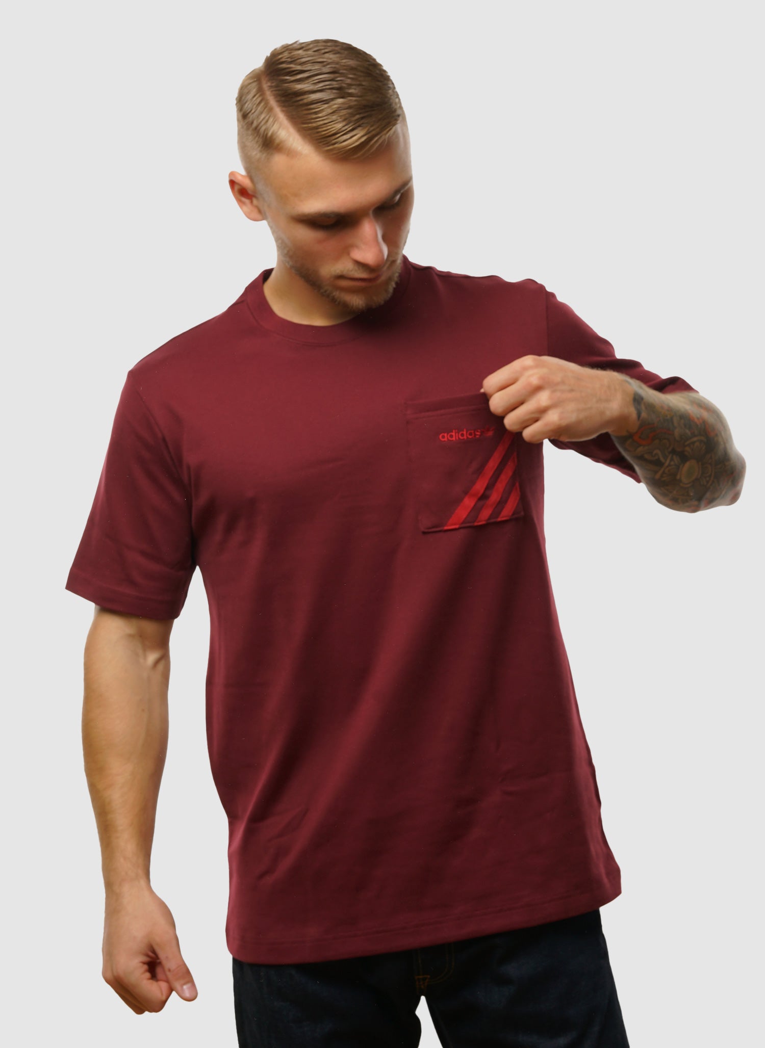 Pocket T-Shirt - Red