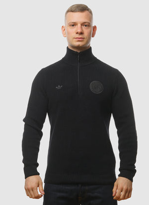 125 Jahre Half-Zip - Black