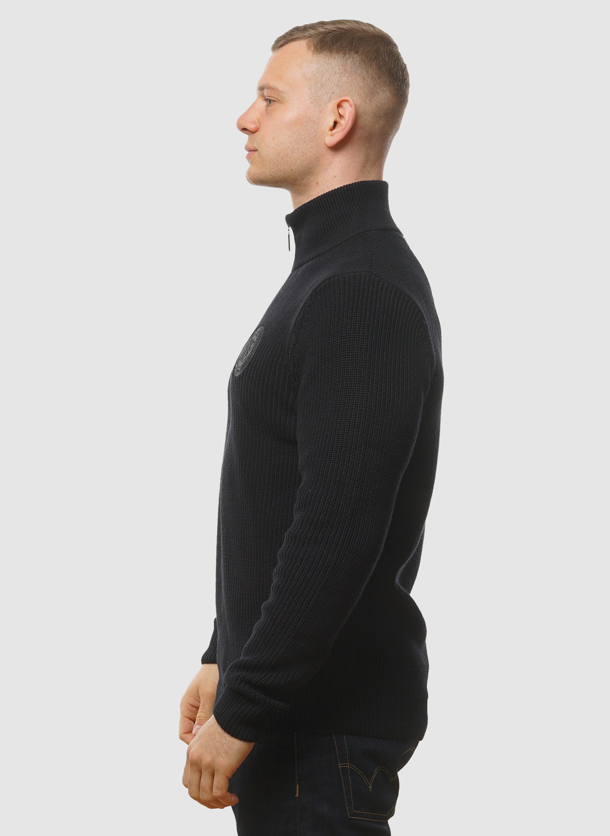 125 Jahre Half-Zip - Black