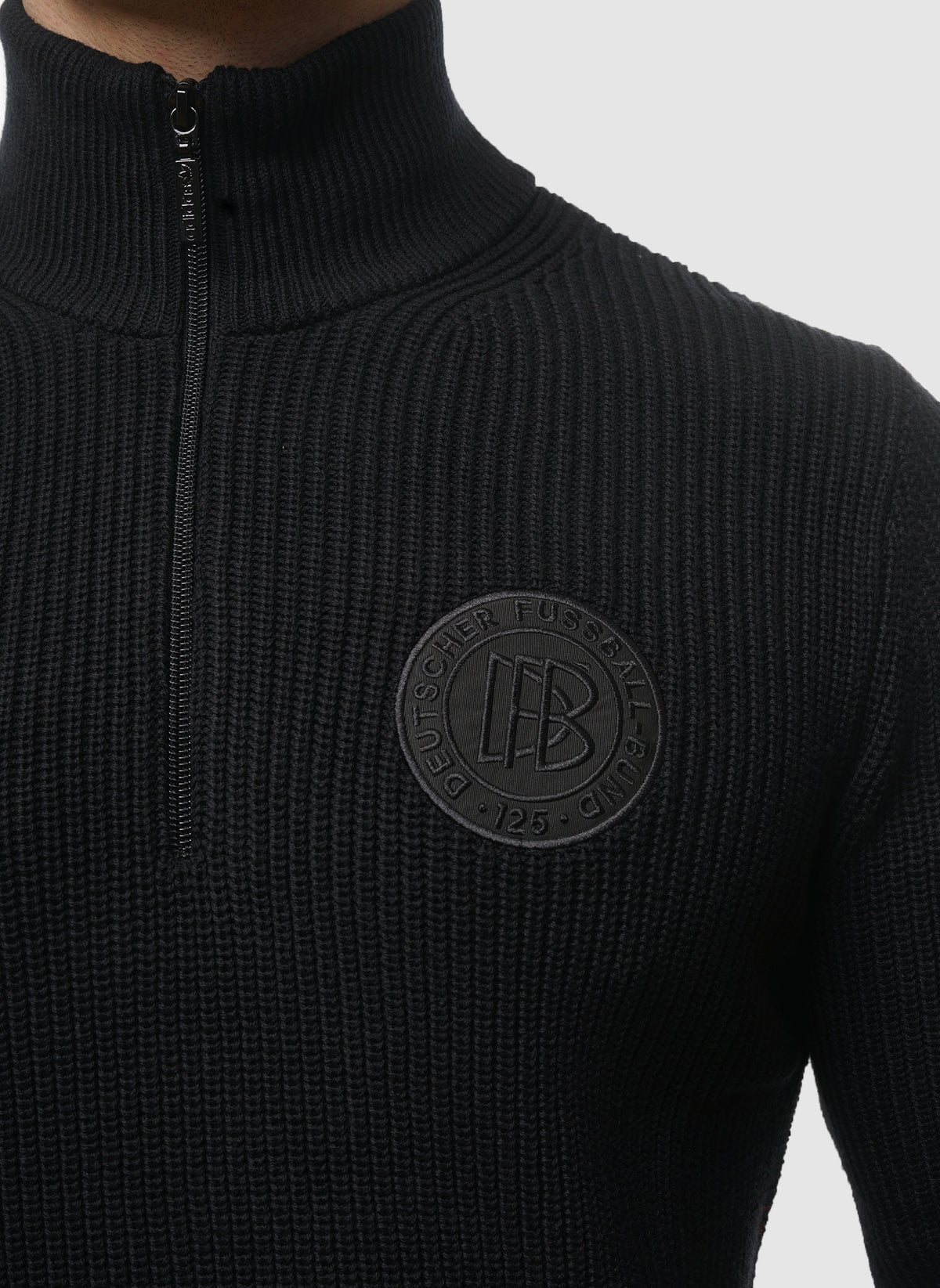 125 Jahre Half-Zip - Black