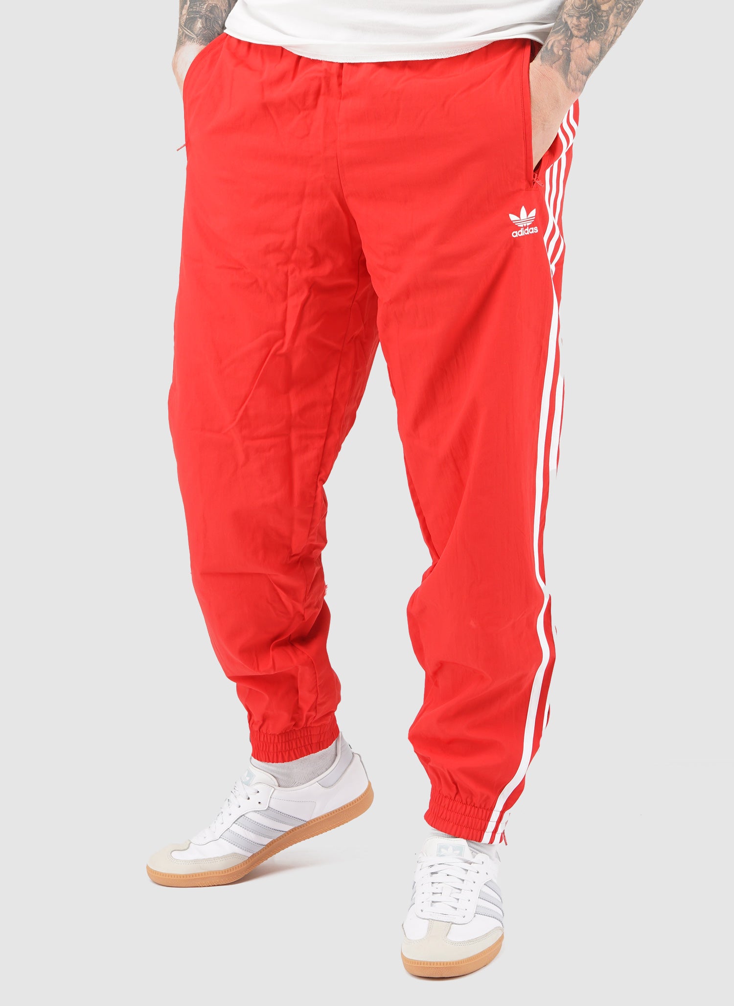 Woven Firebird Trackpants - Better Scarlet