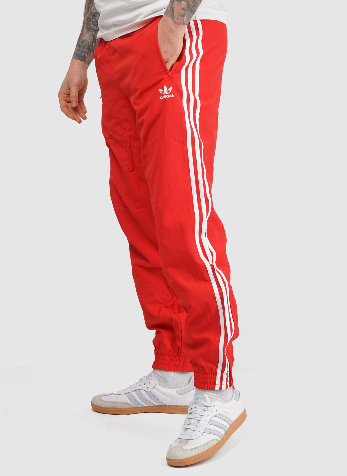 Woven Firebird Trackpants - Better Scarlet