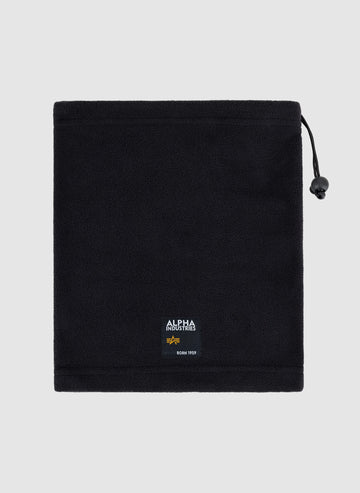 Label Fleece Tube - Black