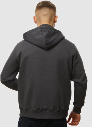 Basic Zip Hoodie -  Vintage Grey