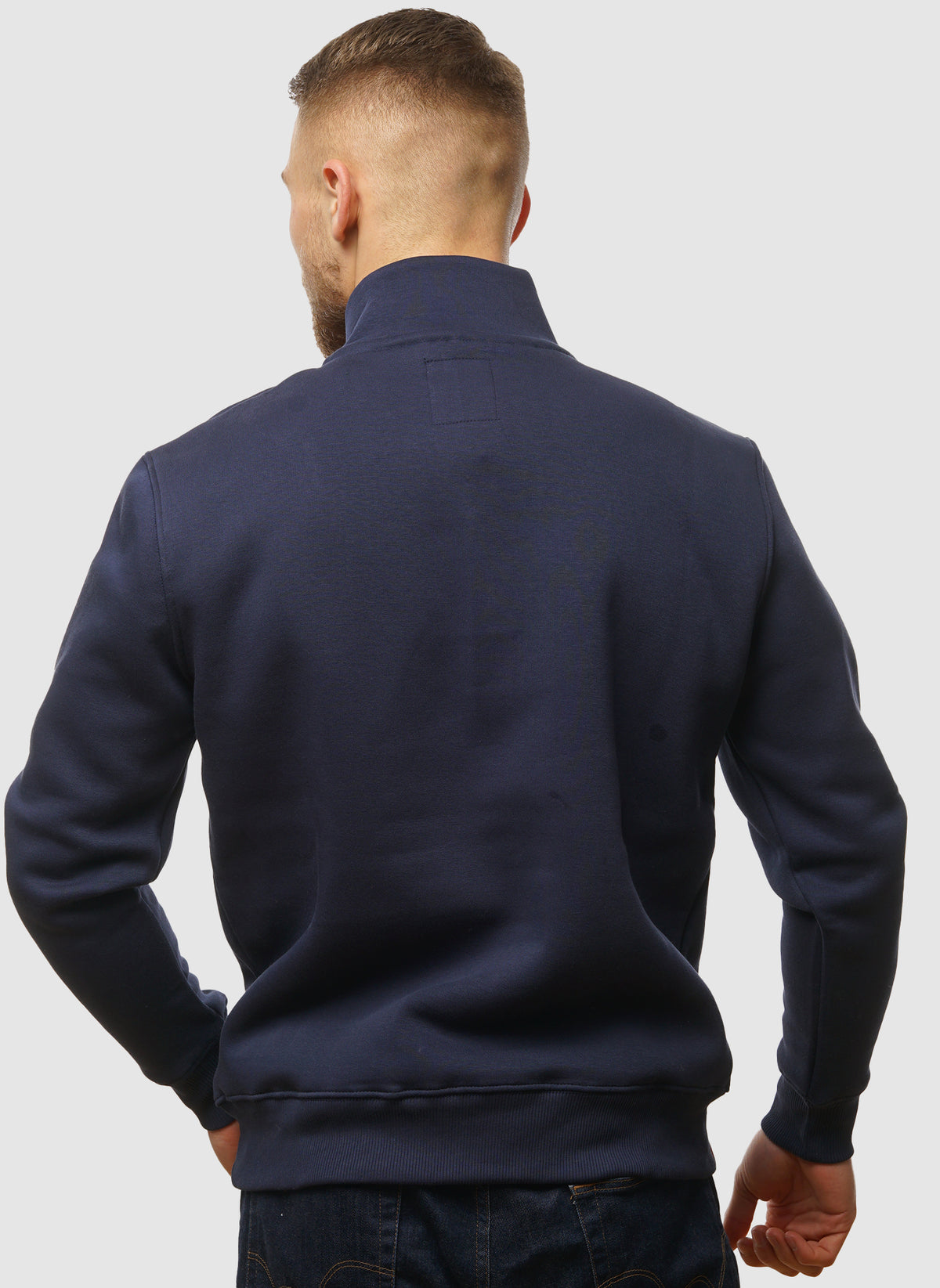 Half-Zip Sweatshirt - Ultra Navy