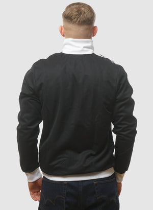 Beckenbauer Tracktop - Black/White