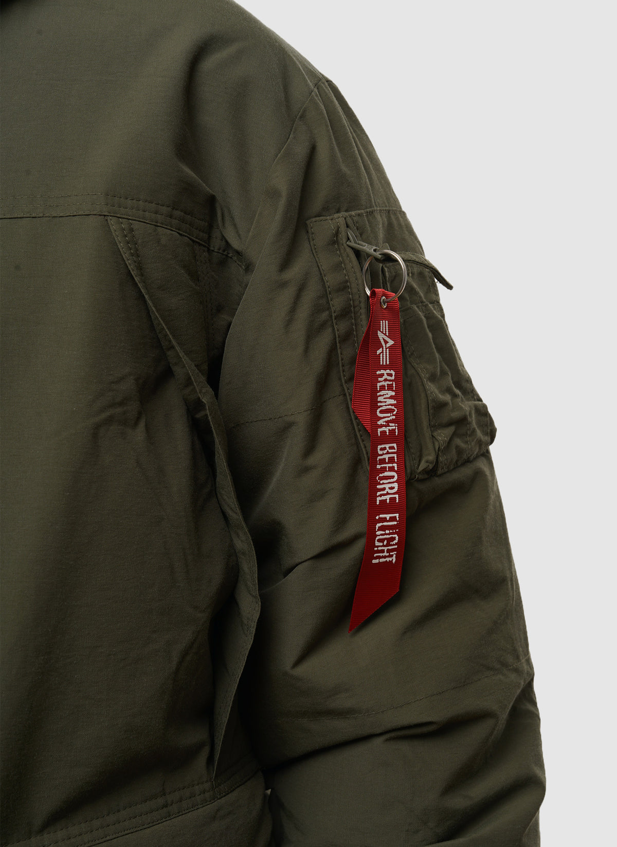 Puffer Parker Jacket - Dark Olive