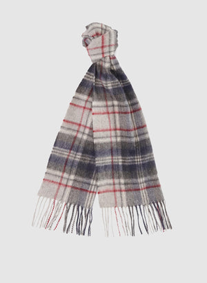 New Check Scarf - Blue Granite