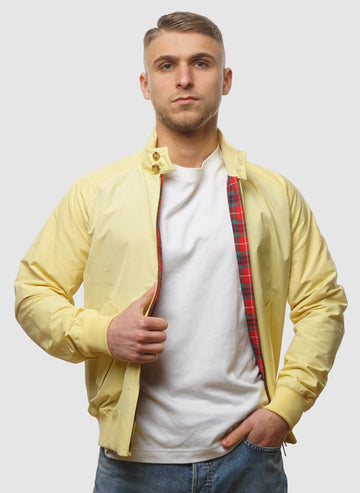 G9 Classic Harrington Jacket - Straw