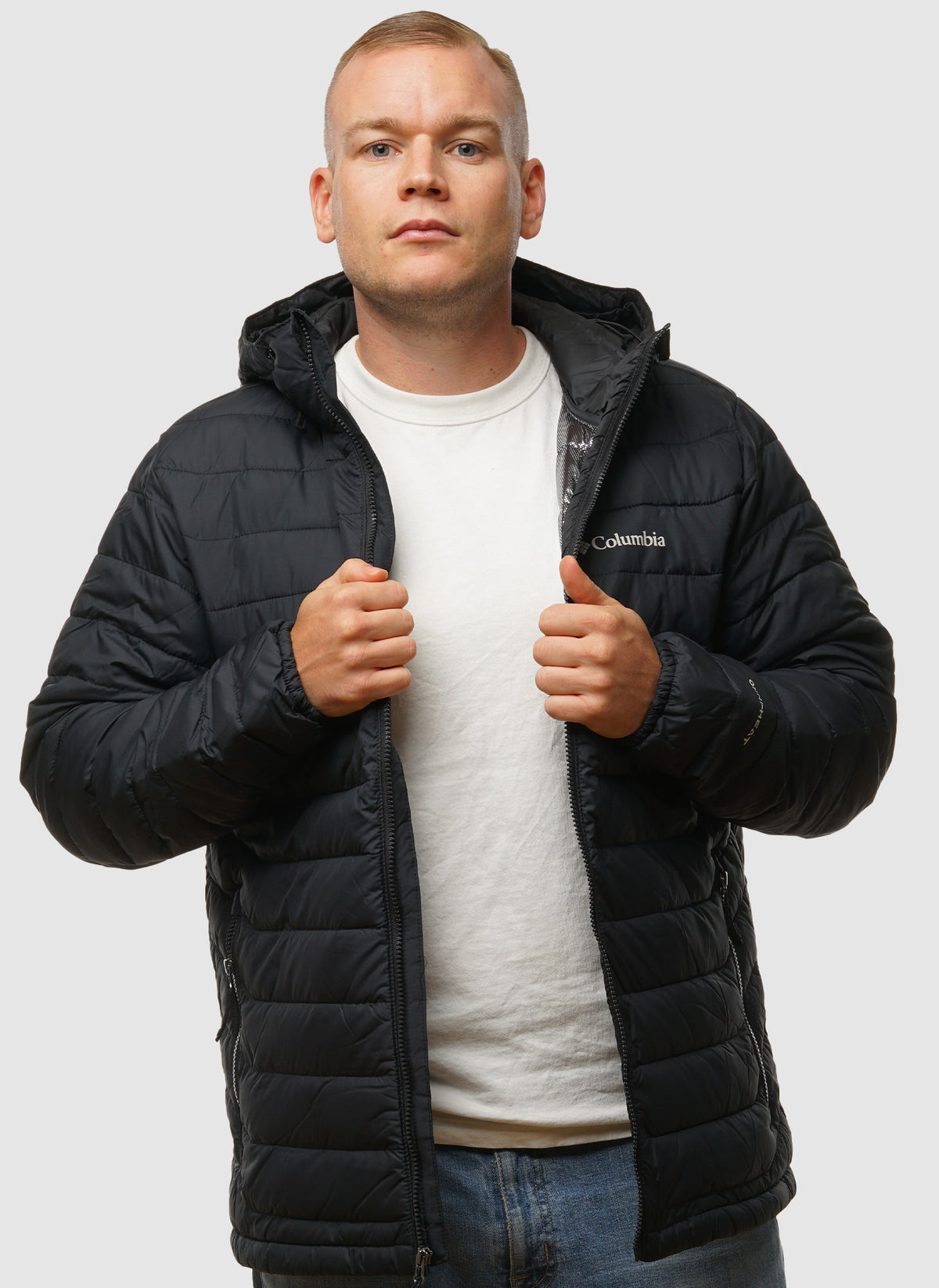 Powder Lite II Hooded Jacket - Black