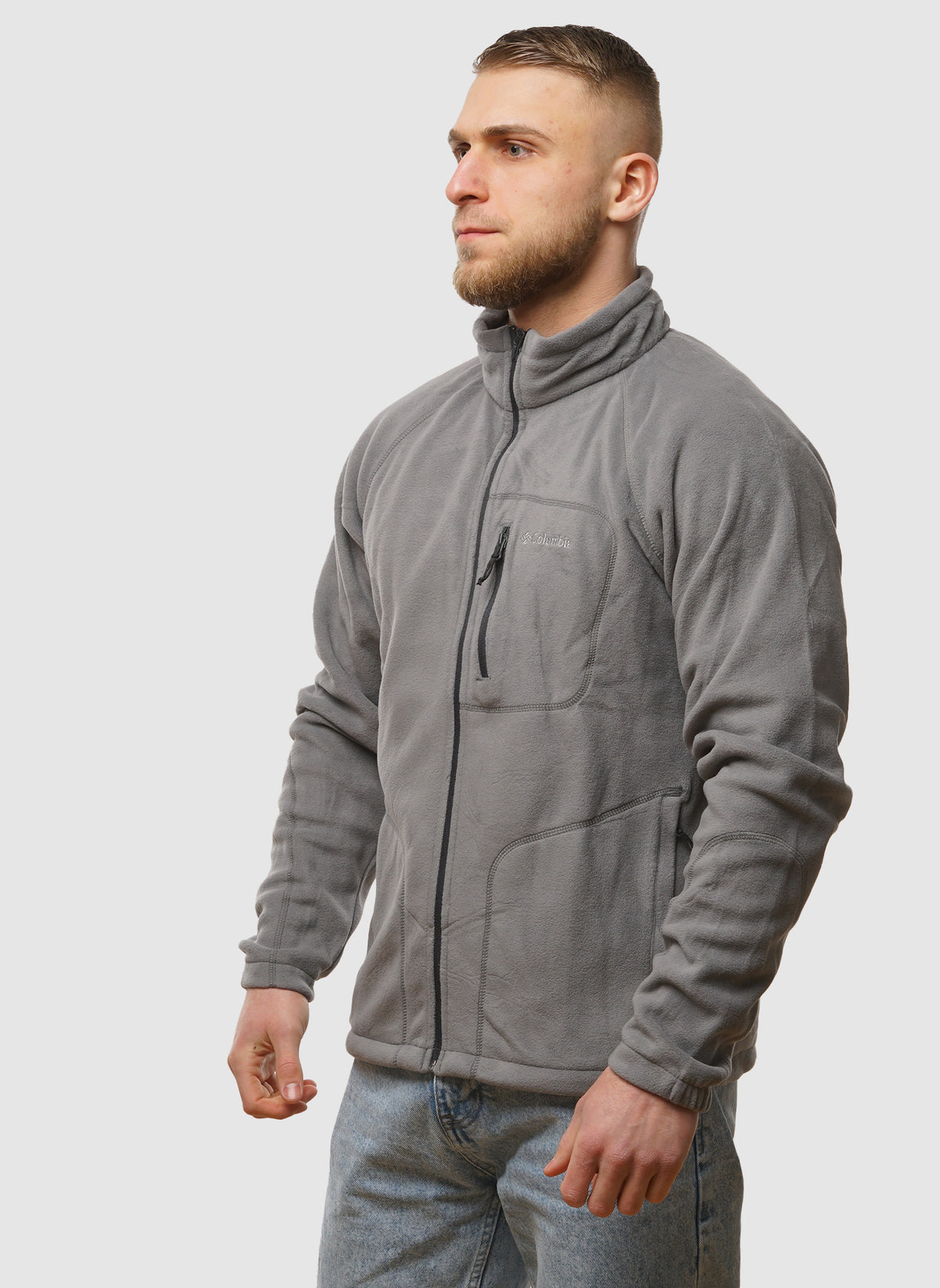 Fast Trek II Full Zip Fleece - City Grey