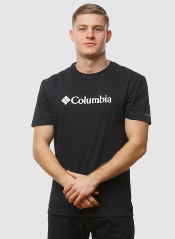 CSC Basic Logo T-Shirt - Black/White