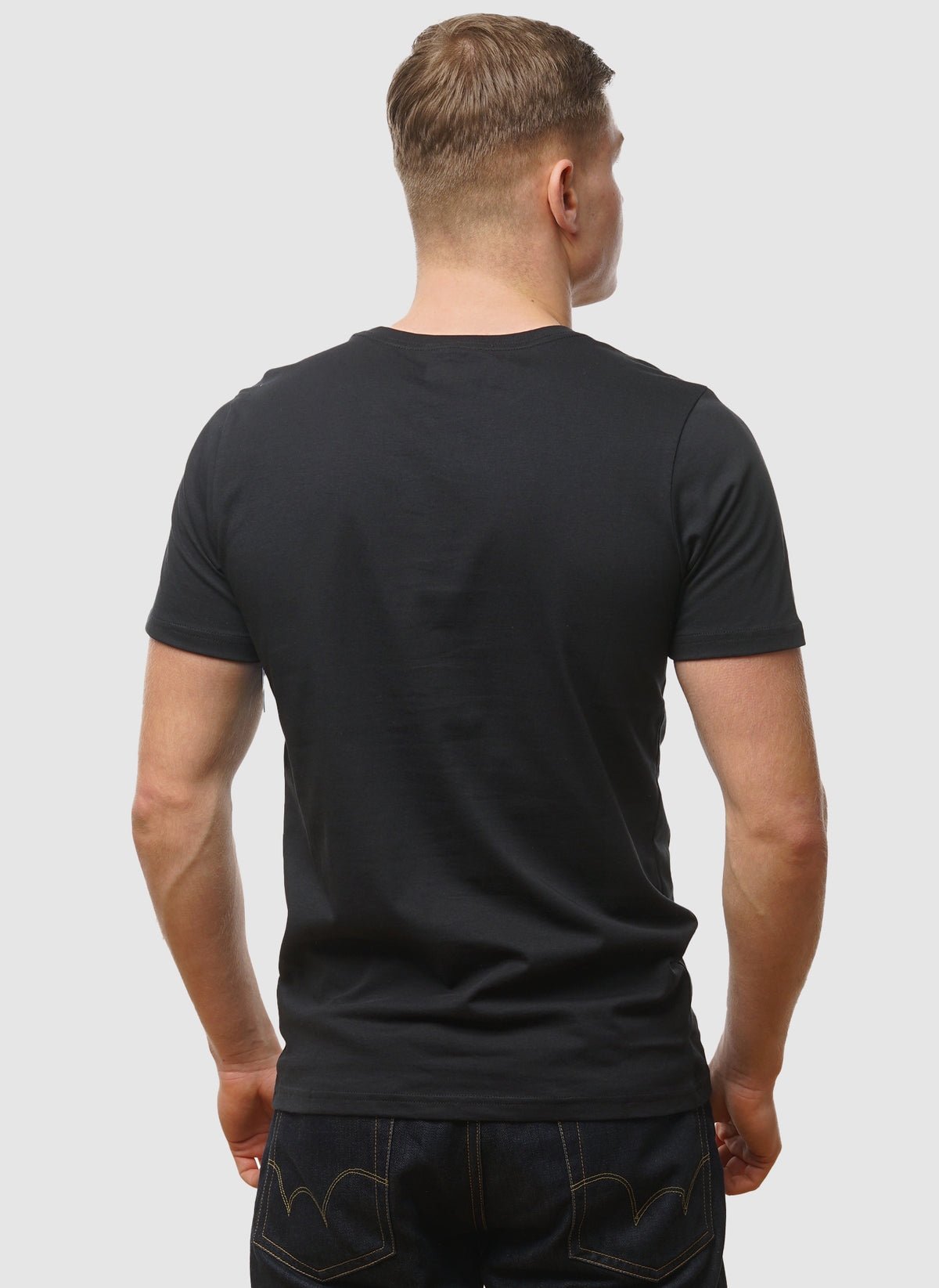 CSC Seasonal Logo T-Shirt - Black/Branded