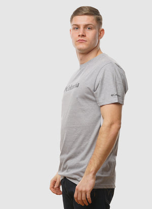 CSC Basic Logo T-Shirt - Columbia Grey/Black