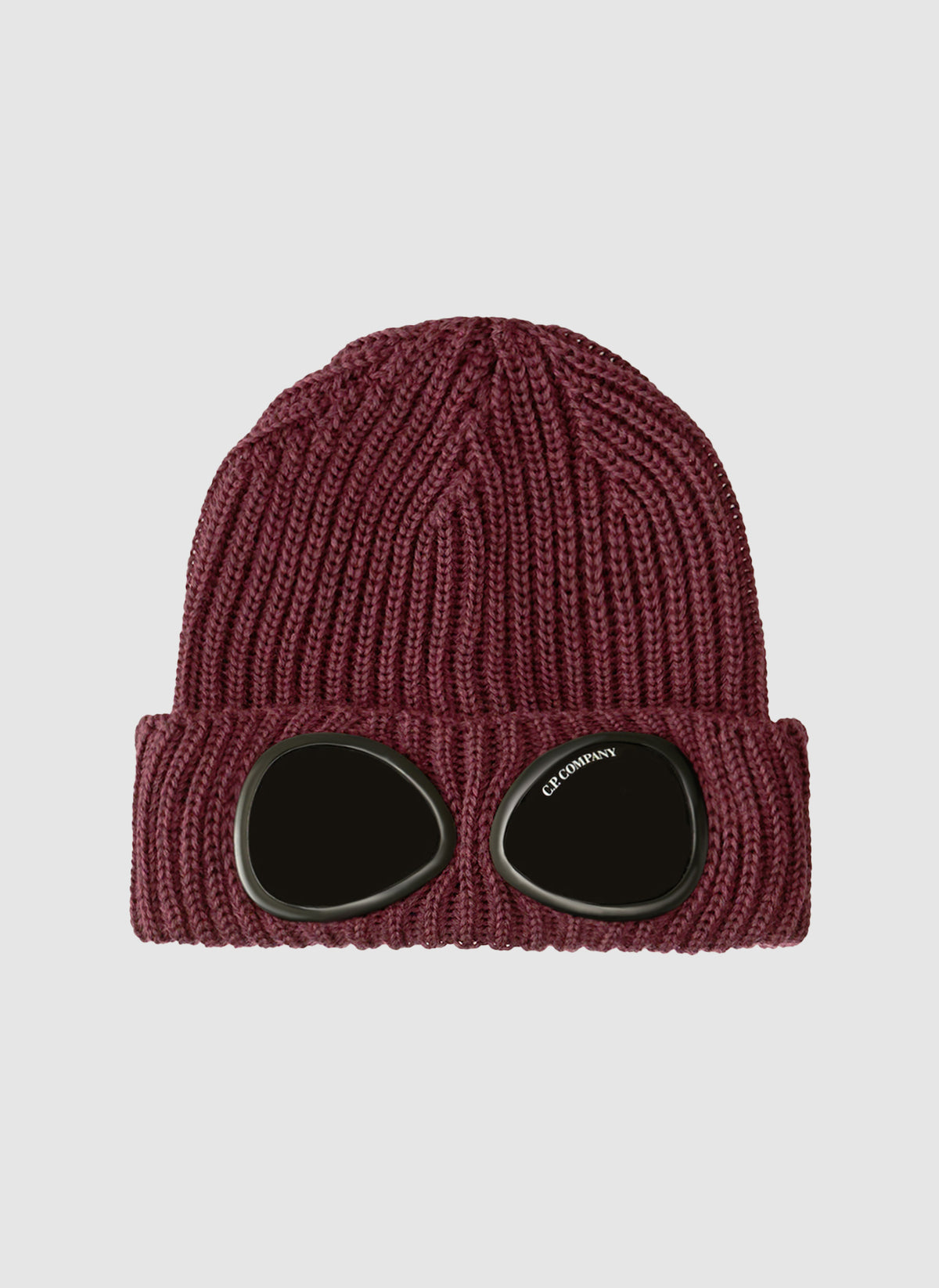 Extra Fine Merino Wool Goggle Beanie - Potent Purple