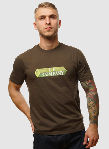 3D Logo Jersey T-Shirt - Ivy Green