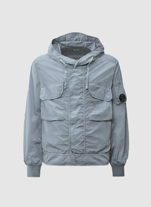 Chrome-R Lens Hooded Jacket - Stormy Weather