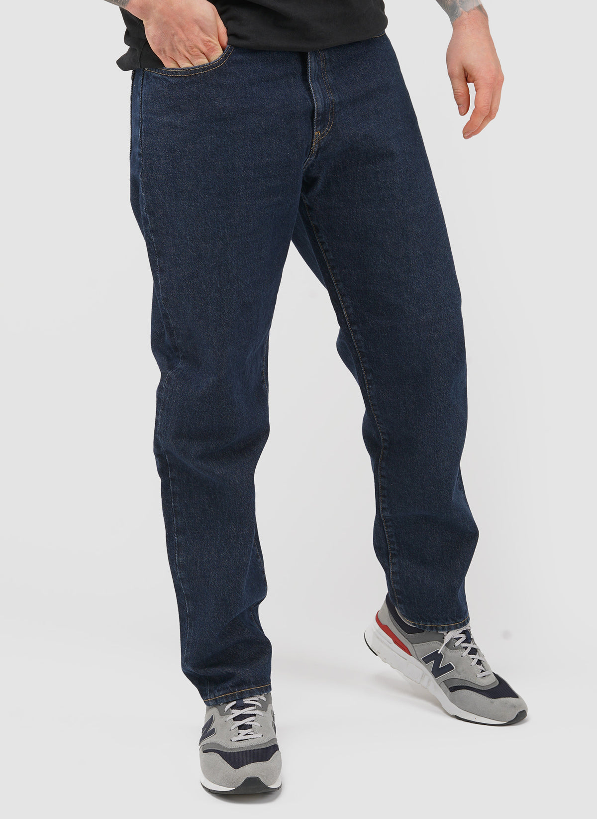 Cosmos Pant Blue Denim - Dark Marble Wash