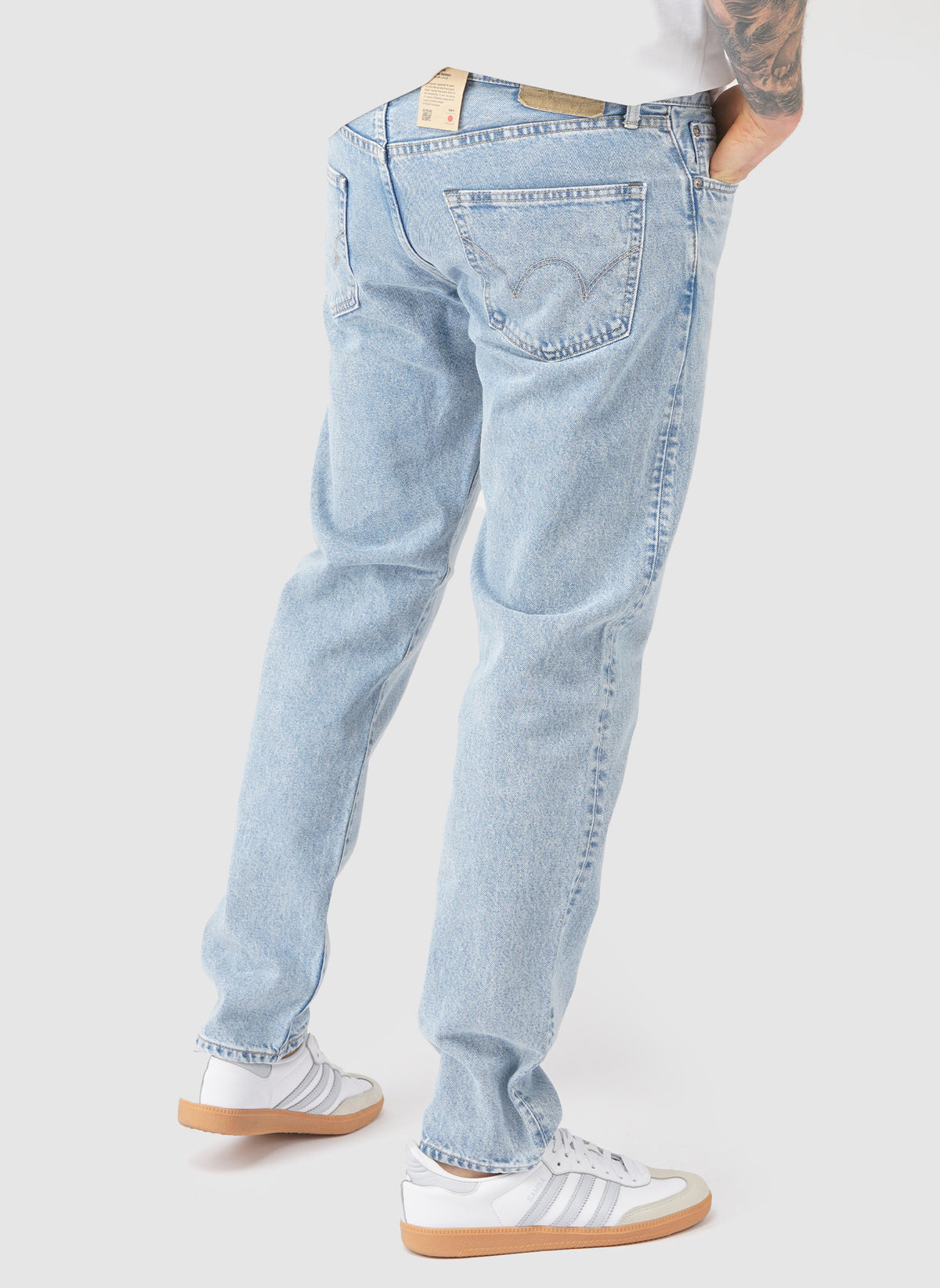 Regular Tapered Stretched Denim - Light Used