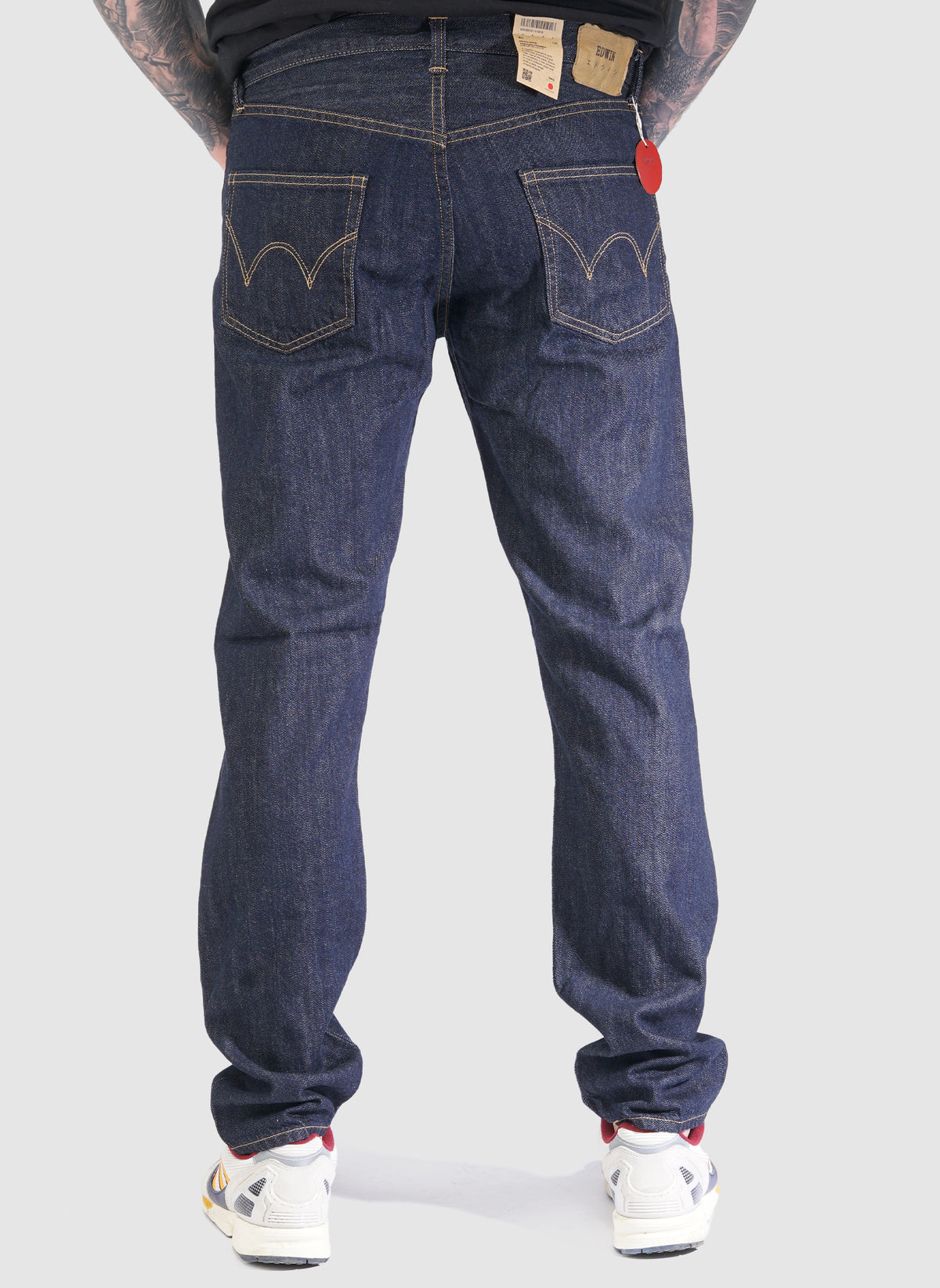 Regular Tapered Lightweight Denim - Rinsed/Red Selvage