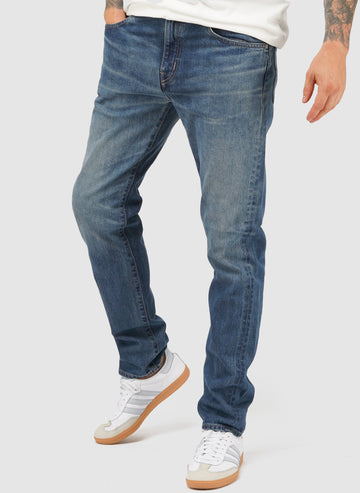 Slim Tapered Stretch Denim - Kaihara Pure Indigo Light Used